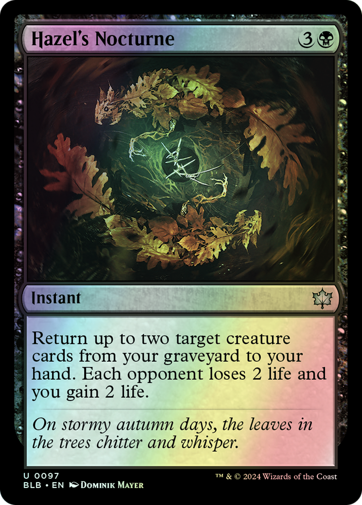 Hazel's Nocturne (BLB) #97 [EN/F]