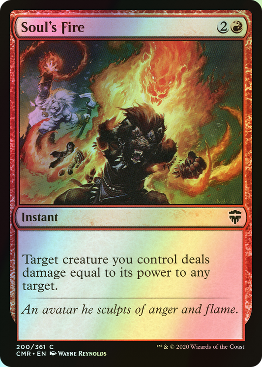 Soul's Fire (CMR) #200 [EN/F] s/o