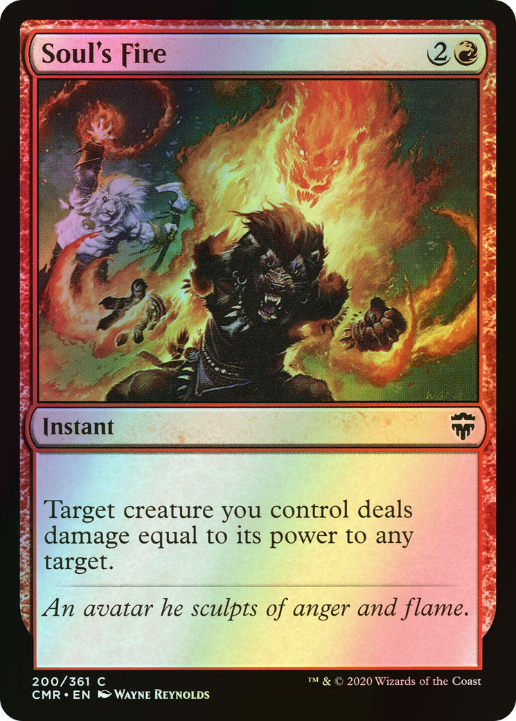 Soul's Fire (CMR) #200 [EN/F] s/o