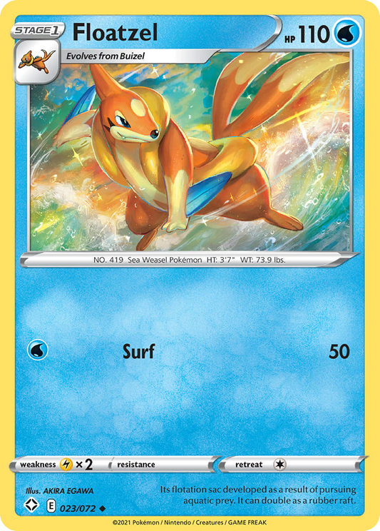 Floatzel (SHF) #023 [EN/N]