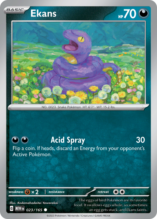 Ekans (MEW) #23 [EN/N]