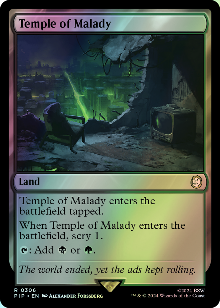 Temple of Malady (PIP) #306 [EN/F]
