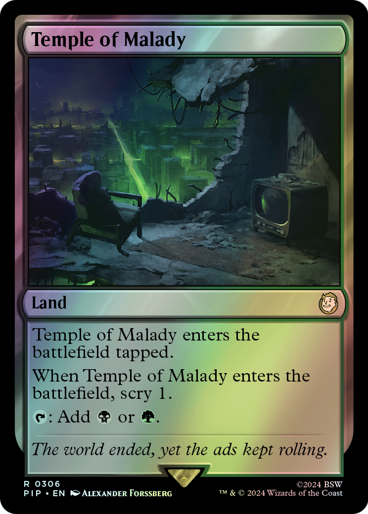 Temple of Malady (PIP) #306 [EN/F]