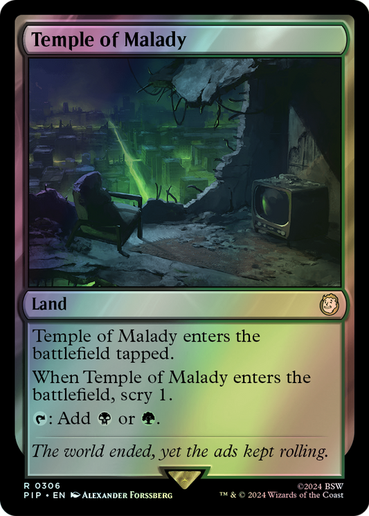 Temple of Malady (PIP) #306 [EN/F]