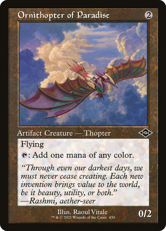 Ornithopter of Paradise (MH2) #430 [EN/N]