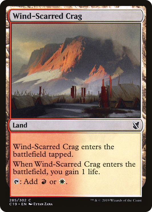 Wind-Scarred Crag (C19) #285 [EN/N]