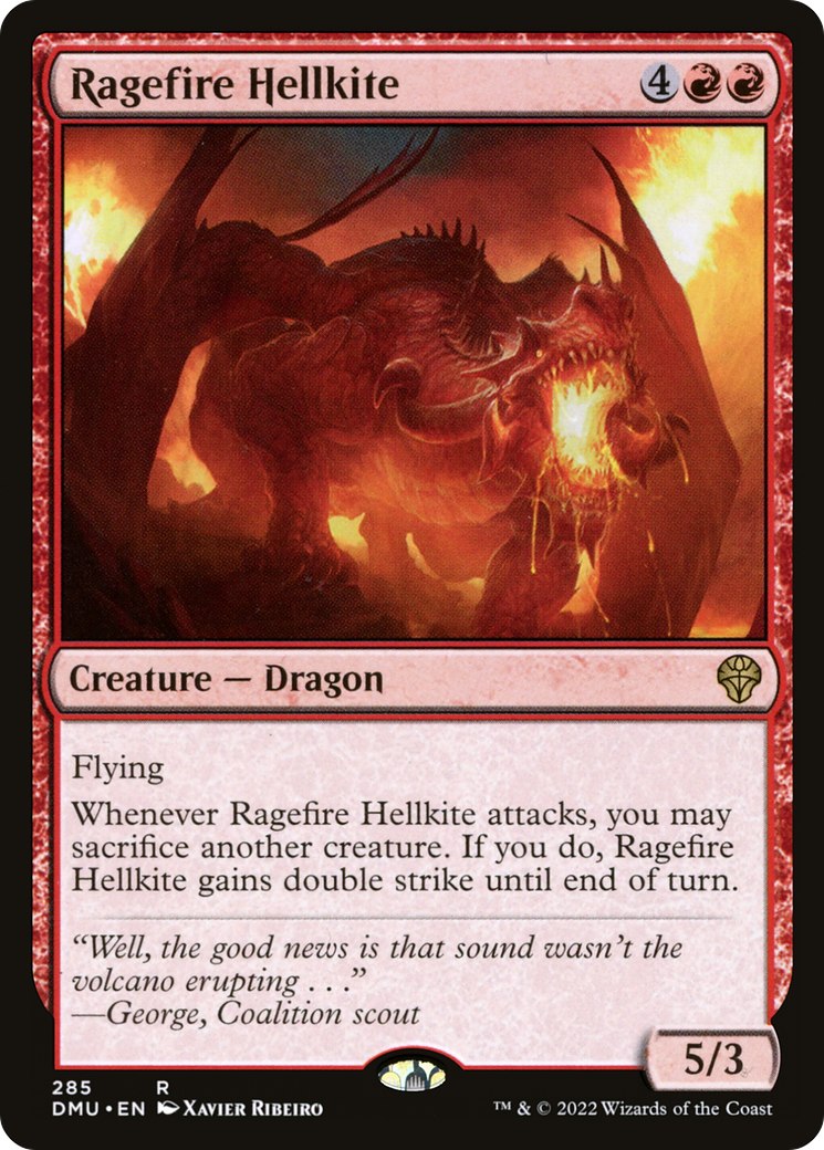 Ragefire Hellkite (DMU) #285 [EN/N]