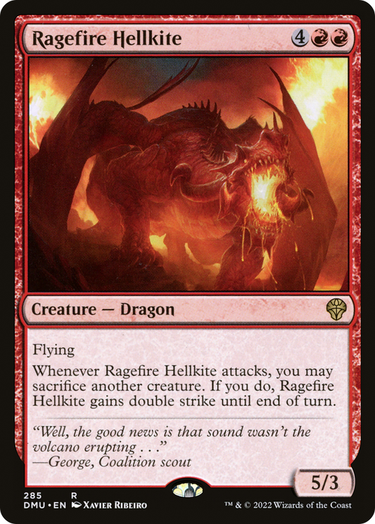 Ragefire Hellkite (DMU) #285 [EN/N]