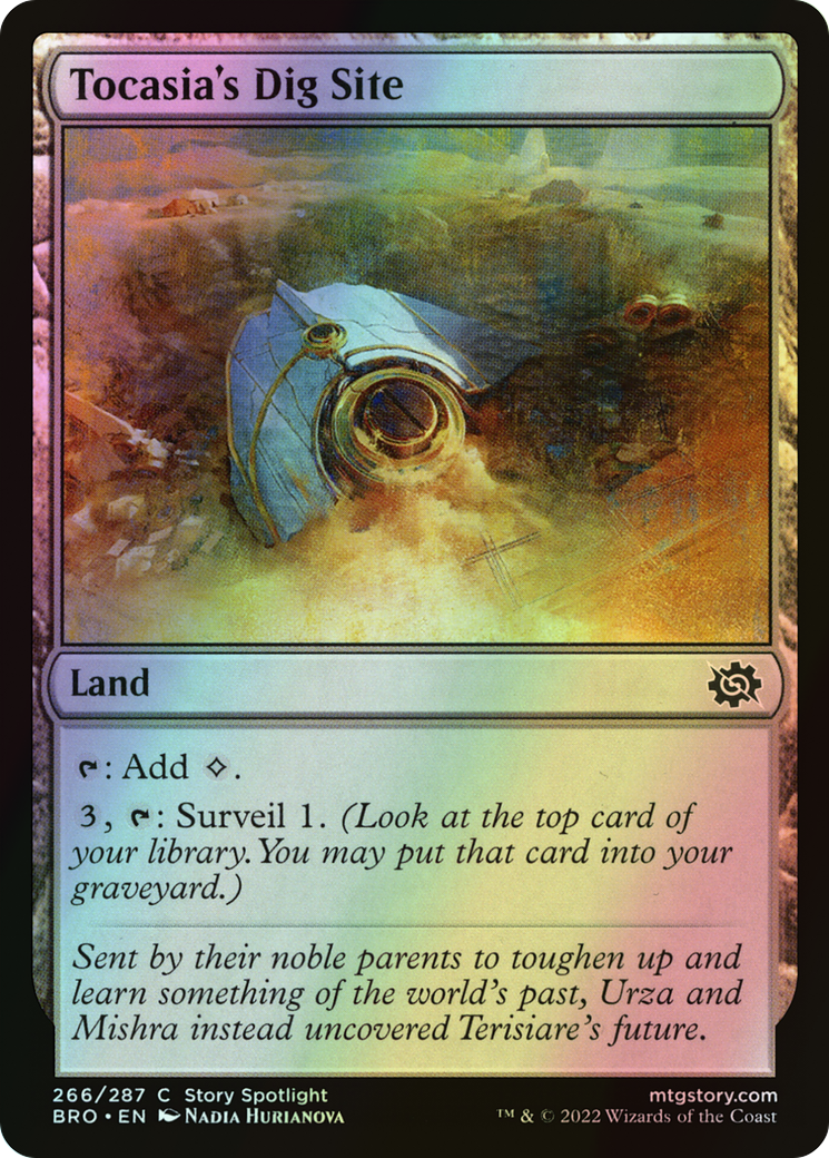 Tocasia's Dig Site (BRO) #266 [EN/F]