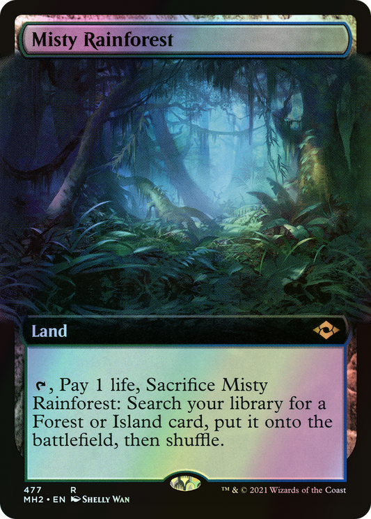 Misty Rainforest (MH2) #477 [EN/F]