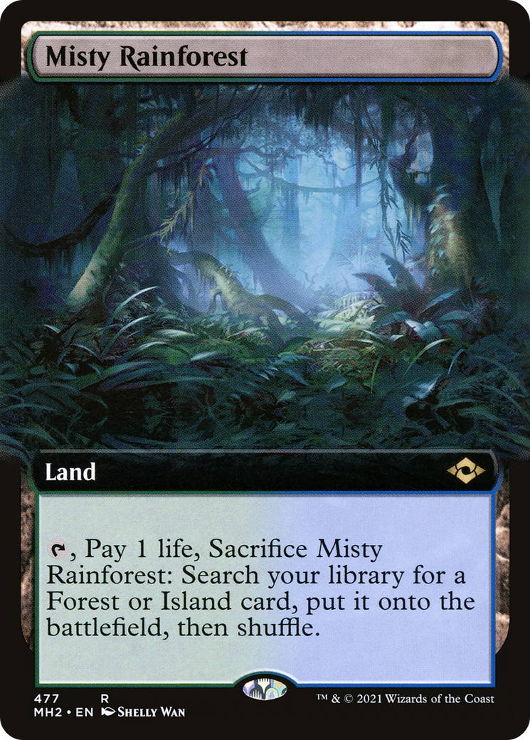 Misty Rainforest (MH2) #477 [EN/N] s/o