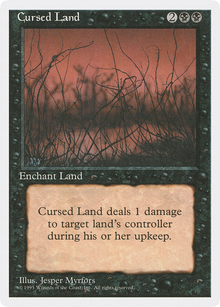 Cursed Land (4ED) #127 [EN/N]