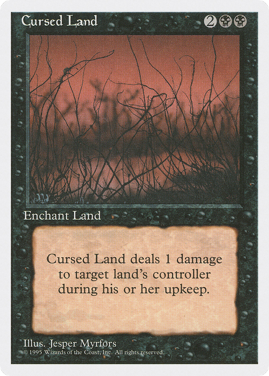 Cursed Land (4ED) #127 [EN/N]