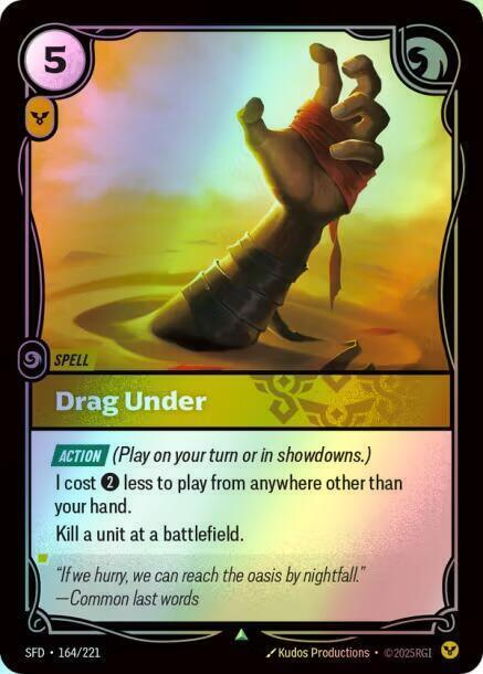 Drag Under (SFD) #164 [EN/F] s/o