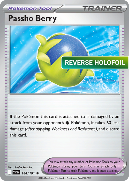 Passho Berry (SSP) #184 [EN/R]