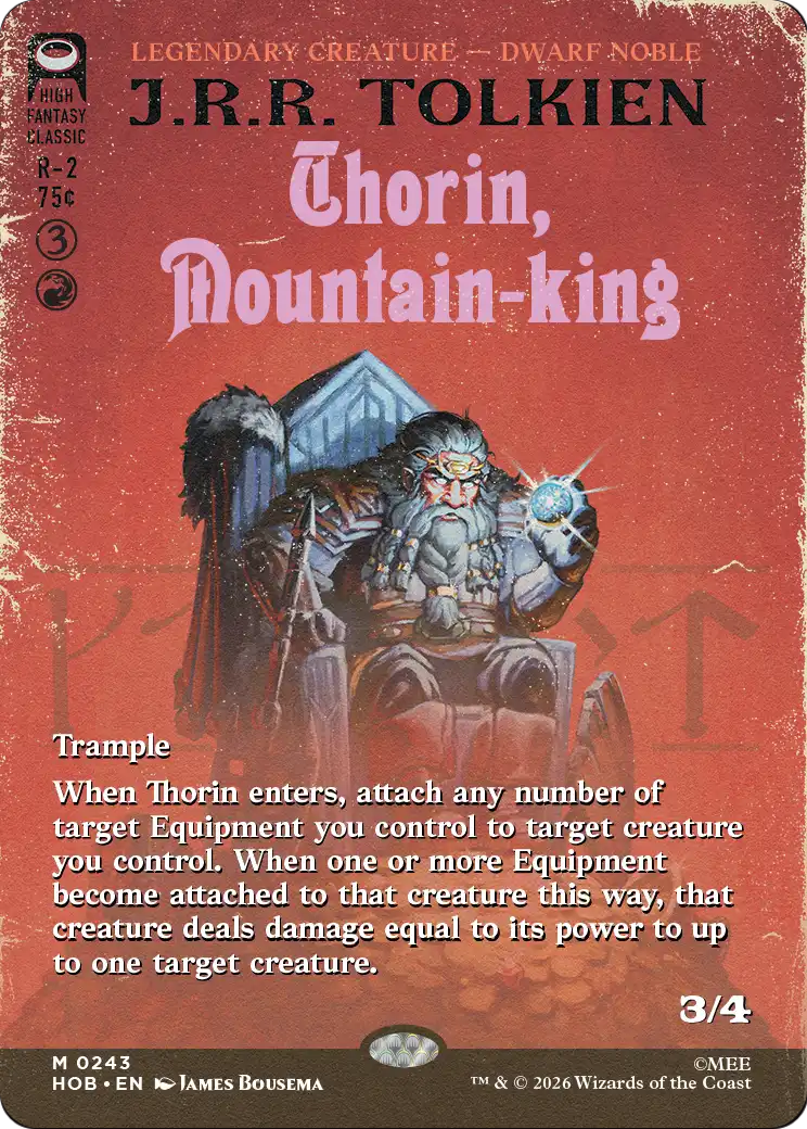 Thorin, Mountain-king (HOB) #243 [EN/N]