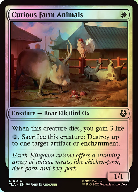 Curious Farm Animals (TLA) #14 [EN/F] s/o