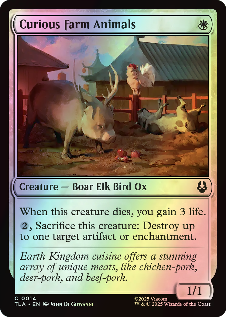 Curious Farm Animals (TLA) #14 [EN/F] s/o
