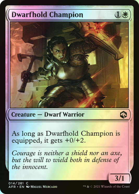 Dwarfhold Champion (AFR) #14 [EN/F]