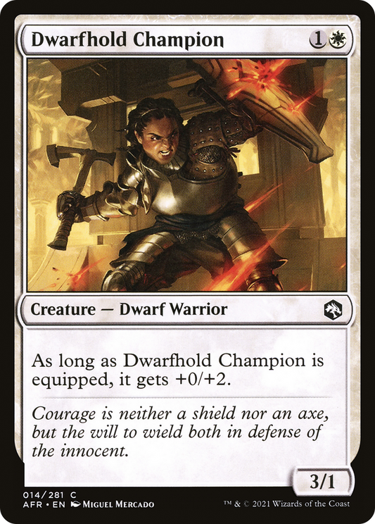 Dwarfhold Champion (AFR) #14 [EN/N]