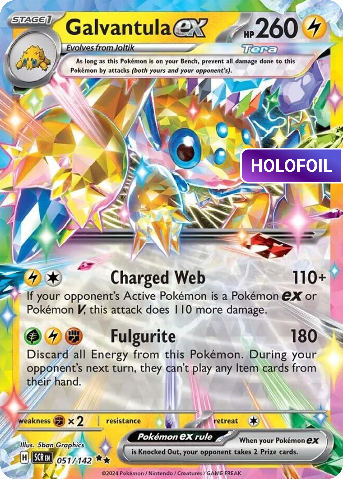 Galvantula ex - 051/142 (SCR) #051 [EN/H]