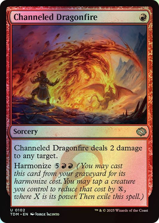 Channeled Dragonfire (TDM) #102 [EN/F]