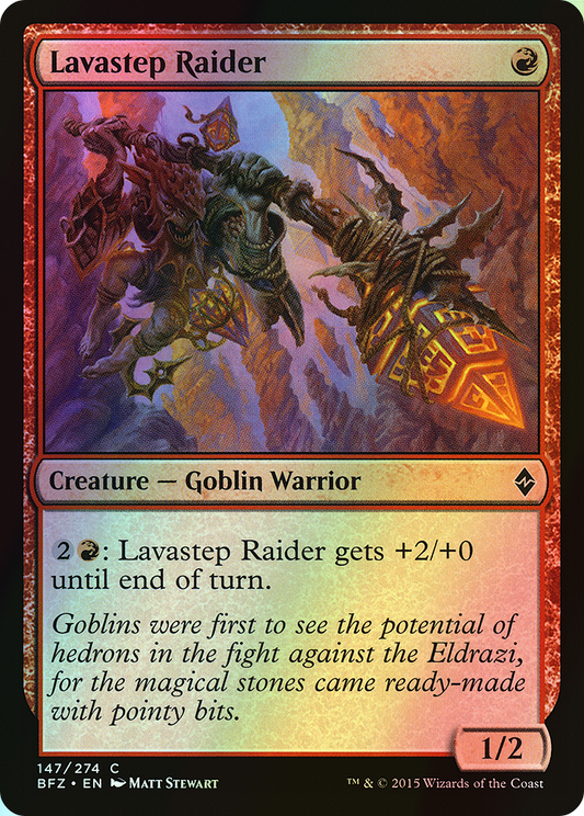 Lavastep Raider (BFZ) #147 [EN/F]