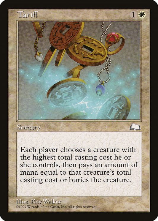 Tariff (WTH) #28 [EN/N]