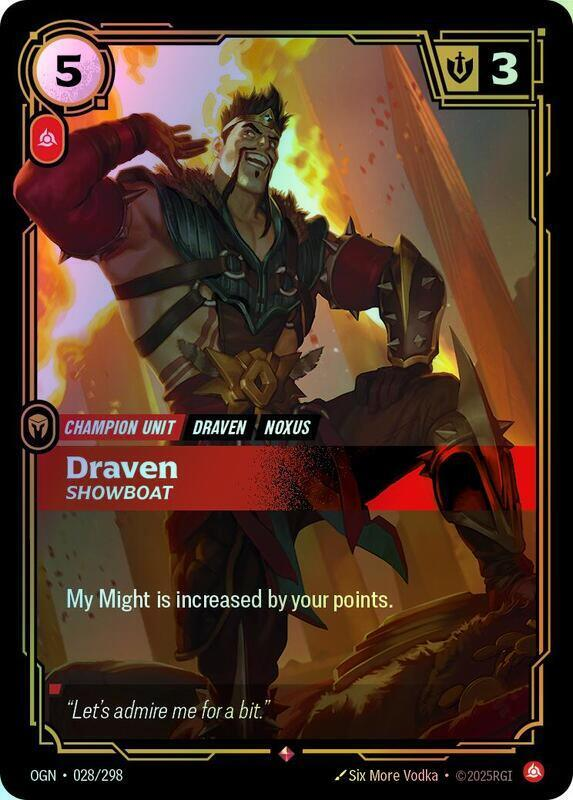 Draven - Showboat (OGN) #028 [EN/F] s/o