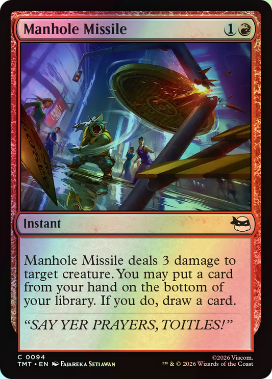 Manhole Missile (TMT) #94 [EN/F]