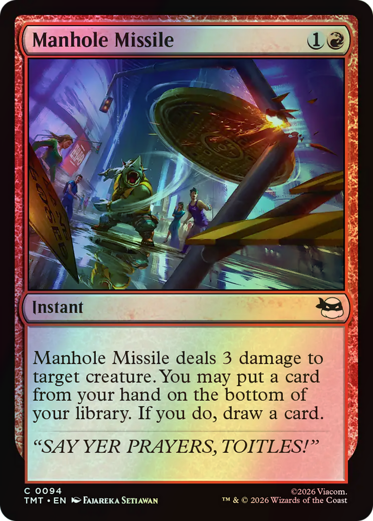 Manhole Missile (TMT) #94 [EN/F]