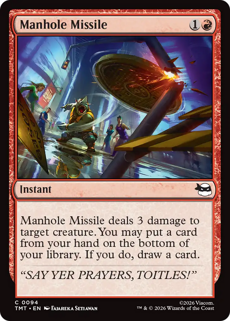 Manhole Missile (TMT) #94 [EN/N]