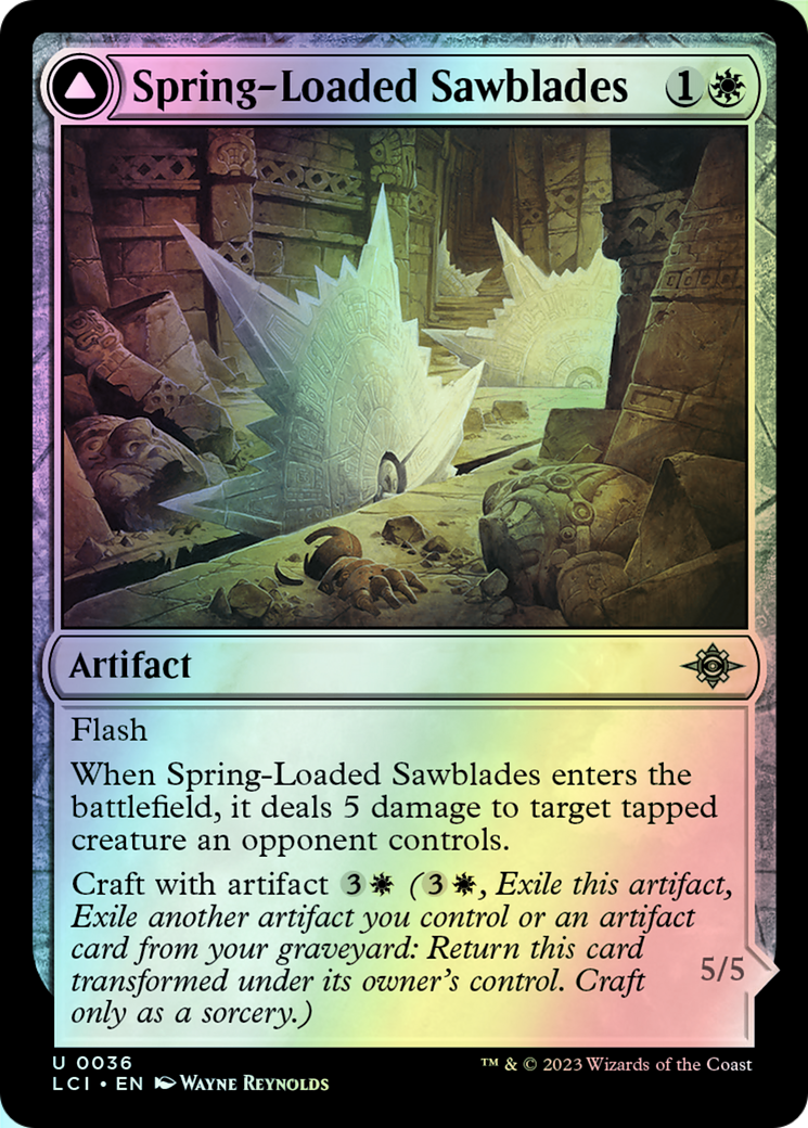 Spring-Loaded Sawblades // Bladewheel Chariot (LCI) #36 [EN/F]