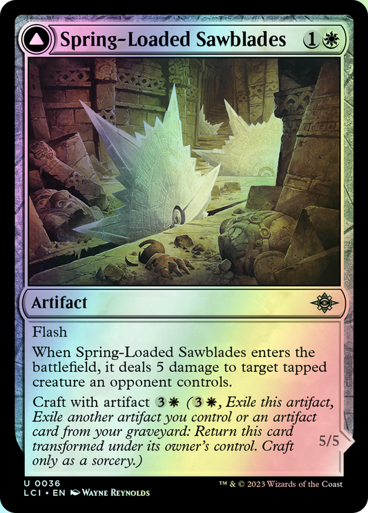 Spring-Loaded Sawblades // Bladewheel Chariot (LCI) #36 [EN/F] s/o