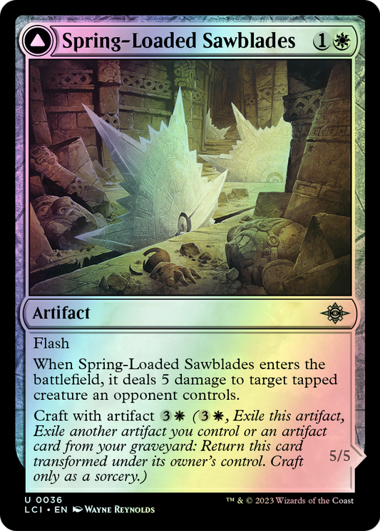 Spring-Loaded Sawblades // Bladewheel Chariot (LCI) #36 [EN/F] s/o