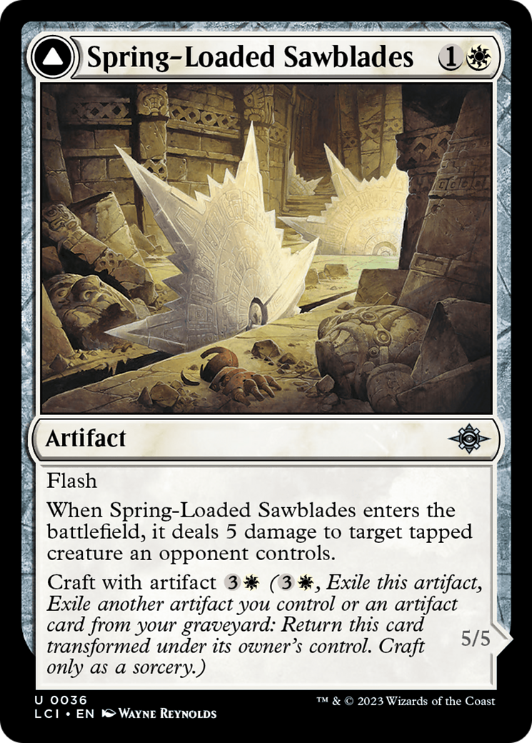 Spring-Loaded Sawblades // Bladewheel Chariot (LCI) #36 [EN/N] s/o