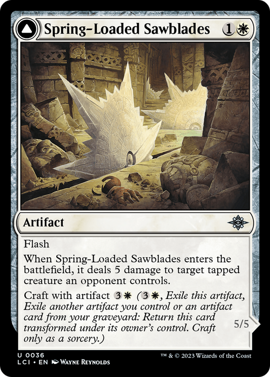 Spring-Loaded Sawblades // Bladewheel Chariot (LCI) #36 [EN/N]