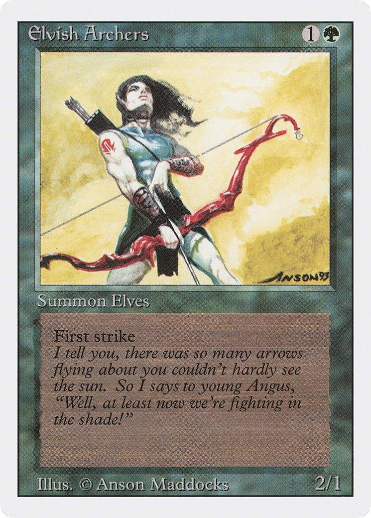 Elvish Archers (3ED) #193 [EN/N]