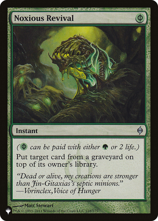 Noxious Revival (PLST) #NPH-118 [EN/N]