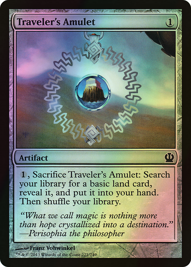 Traveler's Amulet (THS) #221 [EN/F]