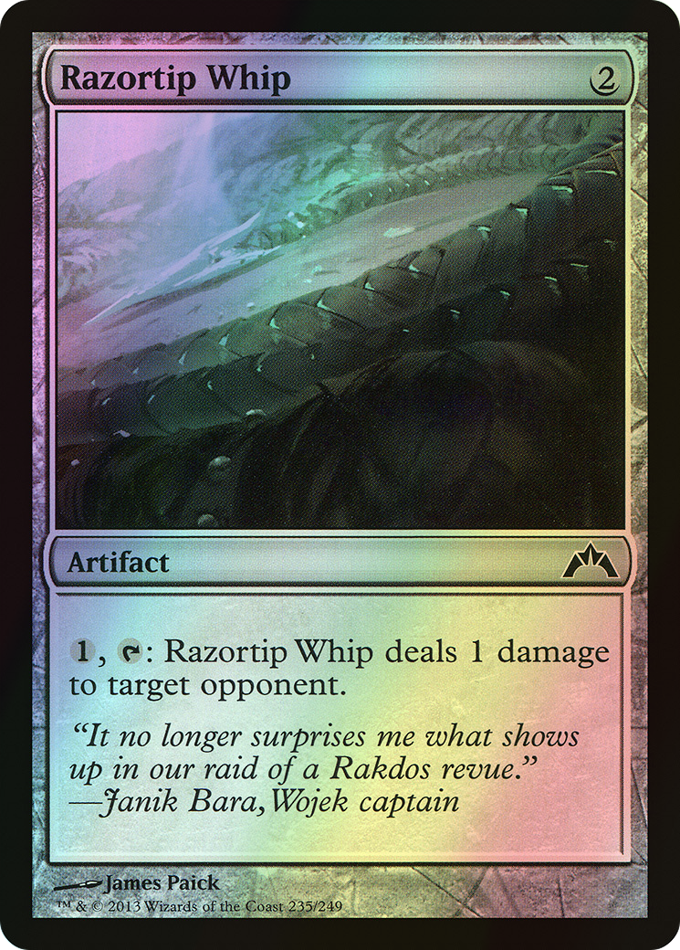 Razortip Whip (GTC) #235 [EN/F]