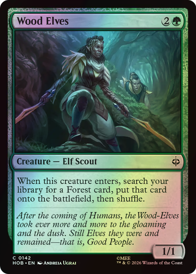 Wood Elves (HOB) #142 [EN/F]