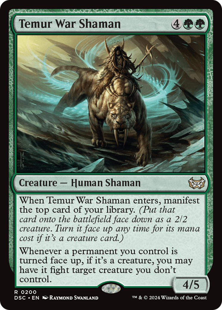 Temur War Shaman (DSC) #200 [EN/N]