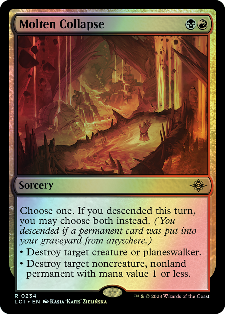 Molten Collapse (LCI) #234 [EN/F] s/o