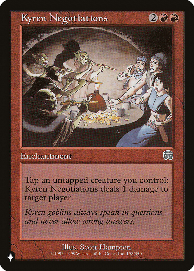 Kyren Negotiations (PLST) #MMQ-198 [EN/N]