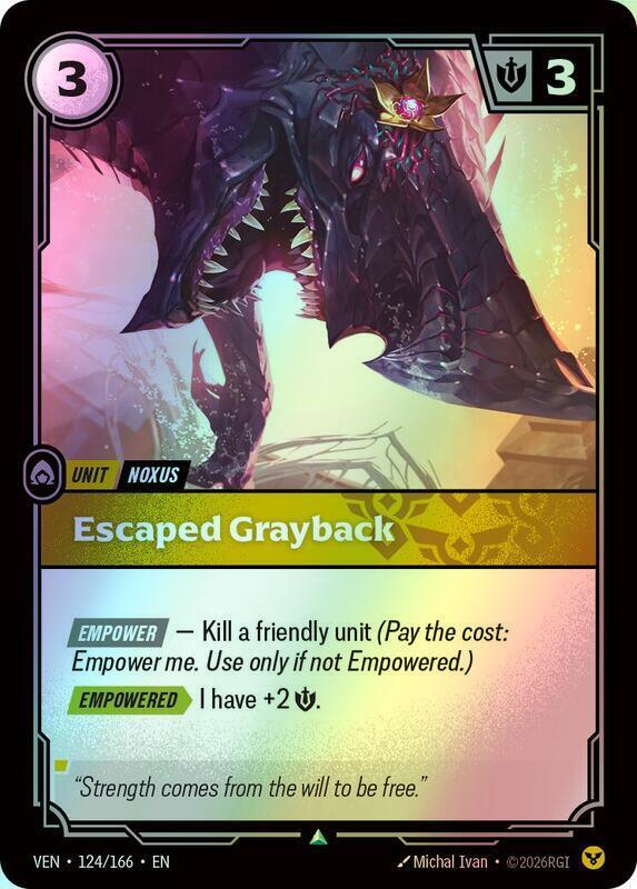 Escaped Grayback (VEN) #124 [EN/F]