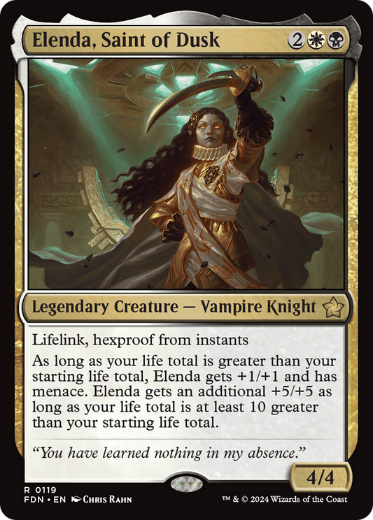 Elenda, Saint of Dusk (FDN) #119 [EN/N] s/o