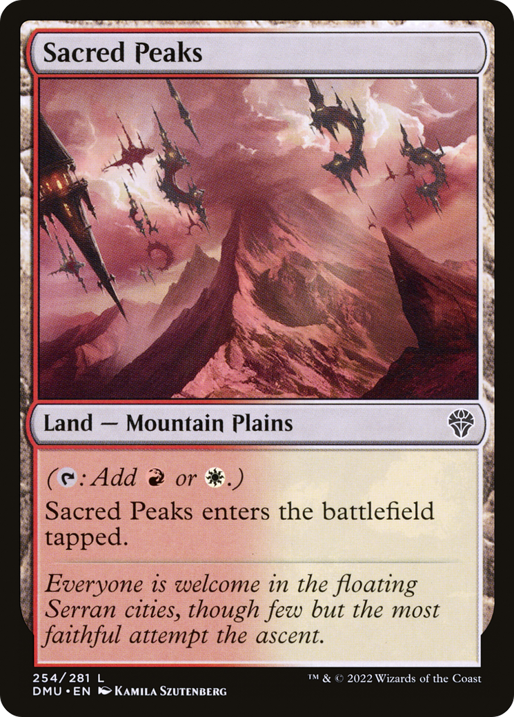 Sacred Peaks (DMU) #254 [EN/N] s/o