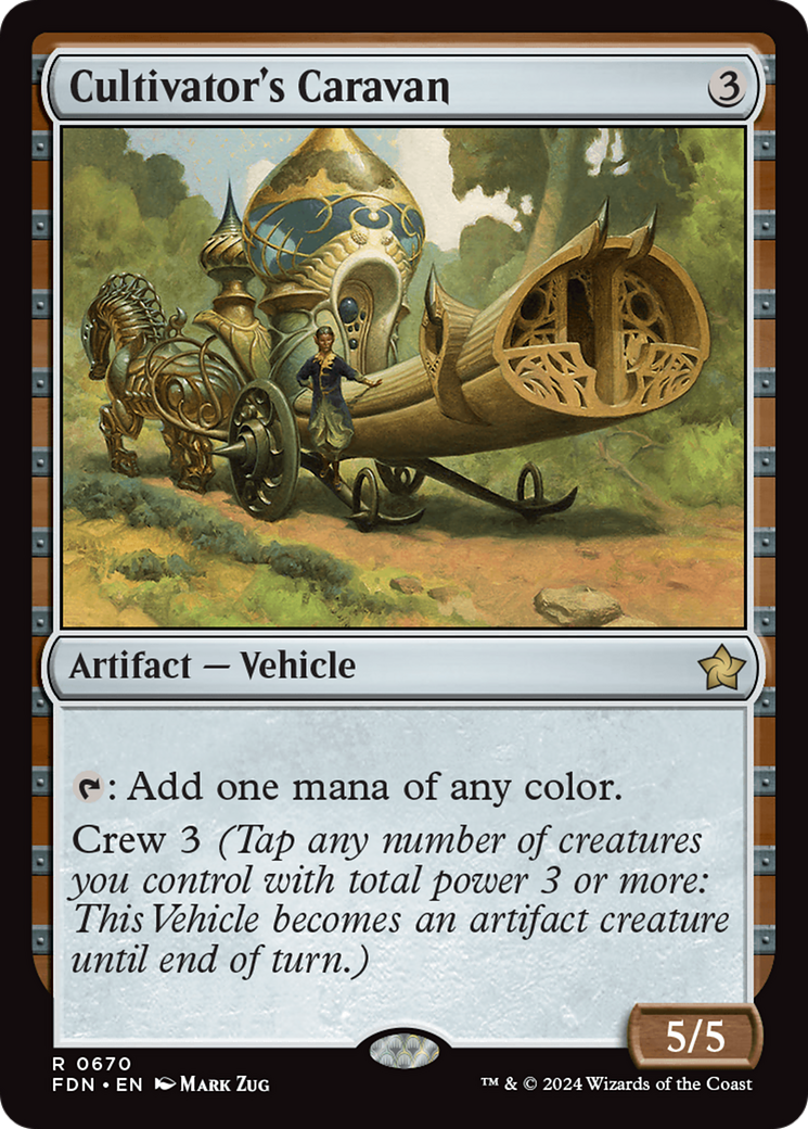 Cultivator's Caravan (FDN) #670 [EN/N] s/o