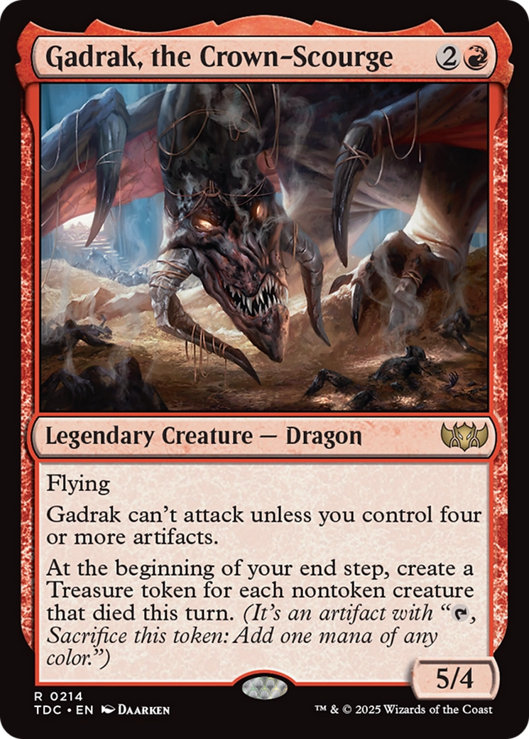Gadrak, the Crown-Scourge (TDC) #214 [EN/N]